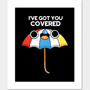 I've Got You Covered Funny Umbrella Puns Posters and Art